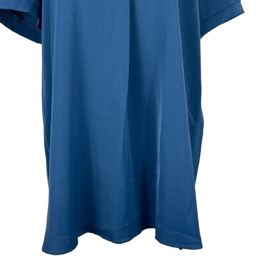 NEW WITH TAGS TIMESON SHORT SLEEVED NOTCHED V-NECK WOMEN'S BLOUSE - Picture 4 of 12